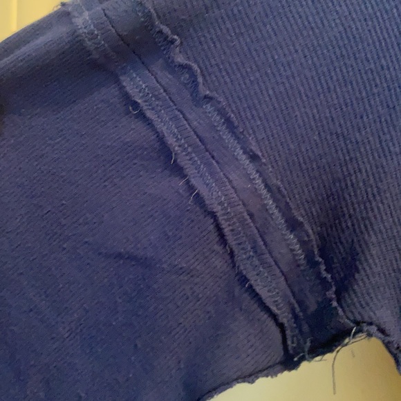 Bordeaux Blue Top - Picture 3 of 5